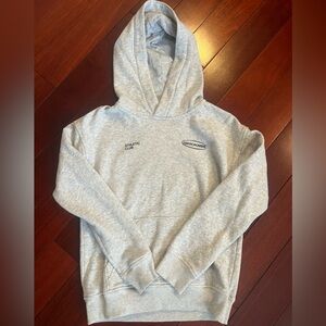 Abercrombie Kids Light Heather Gray Hoodie